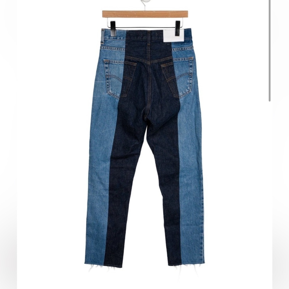 E.L.V. Denim
High-Rise Straight Leg Jeans, size 27